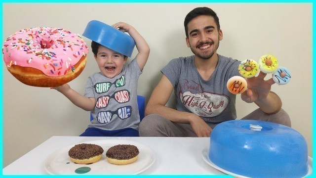 'Gerçek Yemek vs Pofuduk Yemeğe Karşı | Real Food vs Squishy Food Challenge'