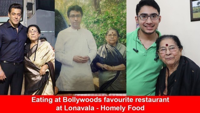 'Eating at Celebrities Favourite Restaurant in Lonavala - Homely Food'