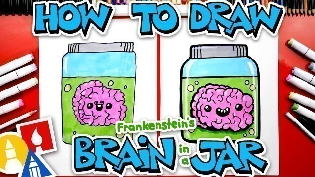 'How To Draw Frankenstein\'s Brain In A Jar'