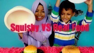 'Squishy Vs Real Food Challenge'