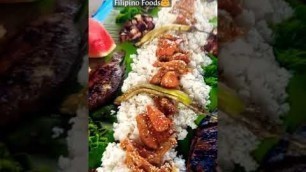 'FILIPINO FOODS #short  #food #boodlefight'