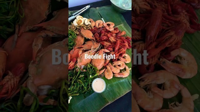 'Boodle Fight on a Monday'