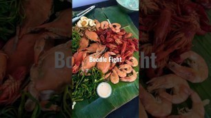 'Boodle Fight on a Monday'