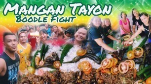 'ILOKANO Boodle Fight ¦ MANGAN TAYON'