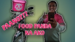 'PAANO MAG APPLY KAY FOOD PANDA? | FOOD PANDA LAGUNA'