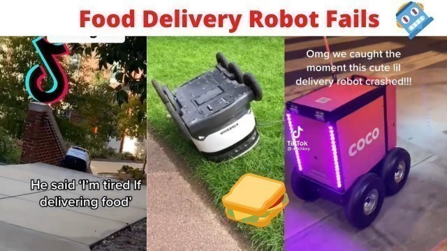 'BEST Robot Delivery Fails Tik Tok Compilations'