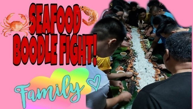 'FILIPINO FOOD KAMAYAN | BOODLE FIGHT WITH ALAMANI FAM ❤ | KAINAN NA!'