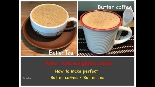 'Paleo diet Butter coffee Butter tea in Tamil | Paleo /  keto diet morning weightloss drink'