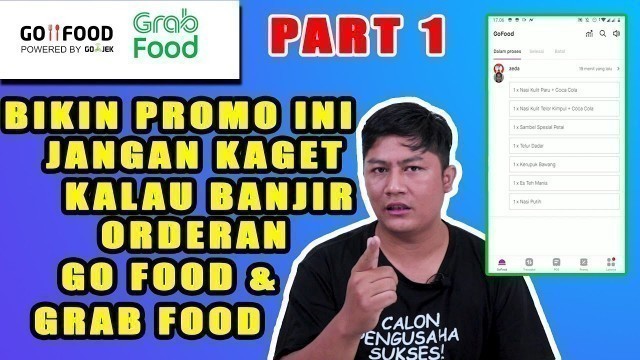 'Cara Buat Promo Go food dan Grab food terbaru 2021, DIJAMIN BANJIR ORDERAN, GARANSI 100 % PART 1'