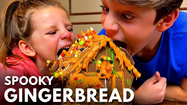 'Food Challenge - Halloween Gingerbread Houses'