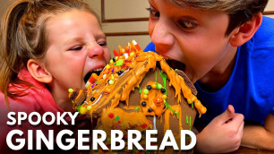 'Food Challenge - Halloween Gingerbread Houses'