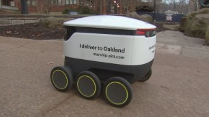 'Food delivery robots hitting the sidewalks in Oakland'