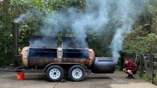 'How to Run a 500-Gallon Offset Smoker'