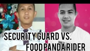 'SECURITY GUARD BINARIL ANG FOOD PANDA RIDER SA #ILOILONEWS THIS WEEK SA #LUMAWAGNEWS.'