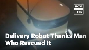 'Stuck Robot Thanks Student Who Saved It | NowThis'