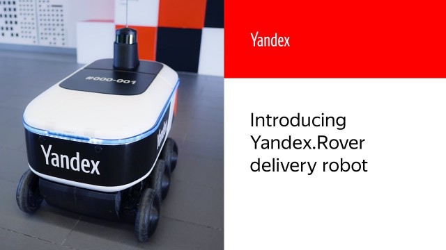 'Introducing Yandex.Rover delivery robot'