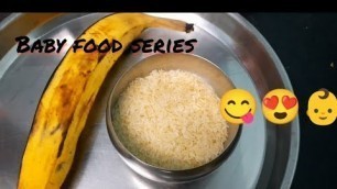 'Baby Food Recipe / 7 Month Plus Weight Gaining Food Recipe / Tamil'