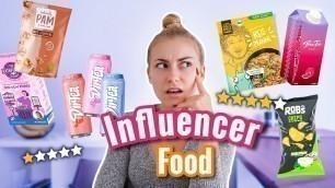 'Influencer FOOD im Test! Abzocke? 