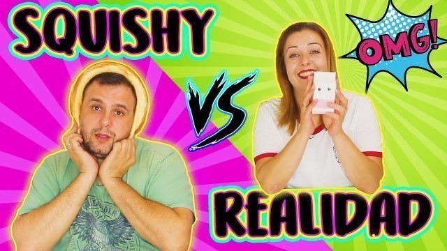 'SQUISHY vs REAL food Challenge 2 | Squishy vs Realidad | Squishy Challenge'