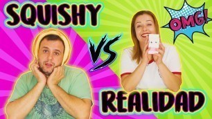 'SQUISHY vs REAL food Challenge 2 | Squishy vs Realidad | Squishy Challenge'