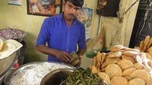 'Cheapest Khasta /Puri /Chawal - Morning Street Food Lucknow'