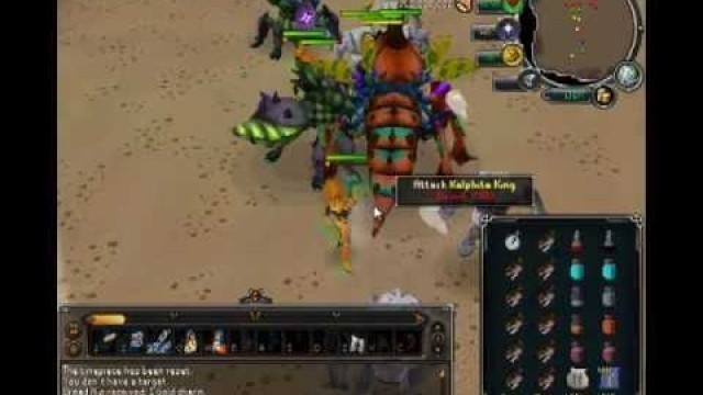 '1:32 Kalphite King kill -No Food/Prayer'