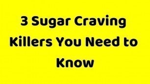 '3 Sugar Craving Killers You Need to Know -  Let food be thy medicine and medicine be thy food'