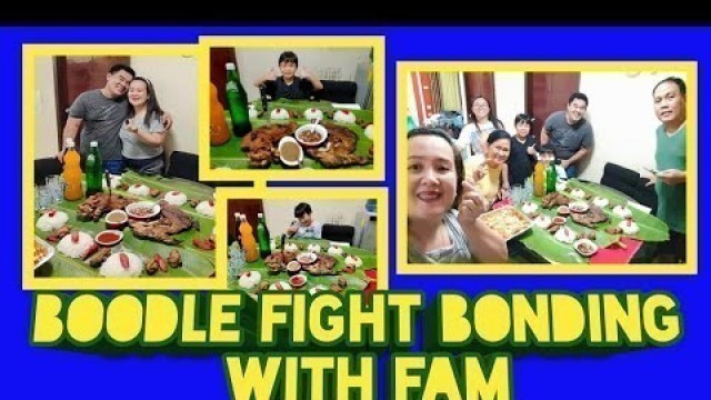 'BOODLE FIGHT WITH FAMILY