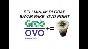 'cara order grab food bayar pake ovo point'