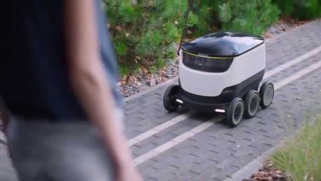 'Starship Robot Delivery UK Milton Keynes'