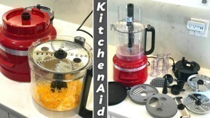 'KitchenAid 13-Cup Food Processor with Dicing Kit | Features and How to use'