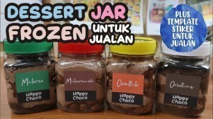 'Dessert Jar Paling Simpel No Kukus No Oven Bisa Jual 10ribuan | Jualan Frozen Food The Series ep 5'