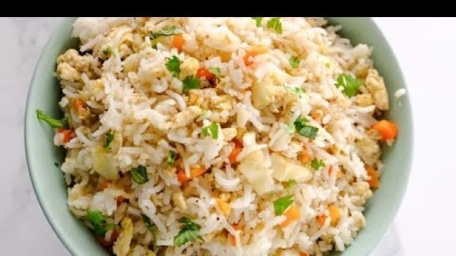 'egg fried rice//homely food from me'