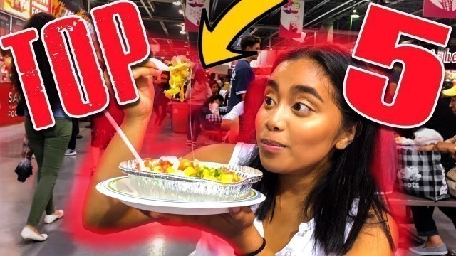 'TOP 5 FOODS AT THE CNE!!!'