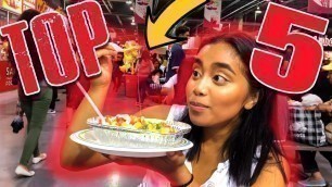 'TOP 5 FOODS AT THE CNE!!!'