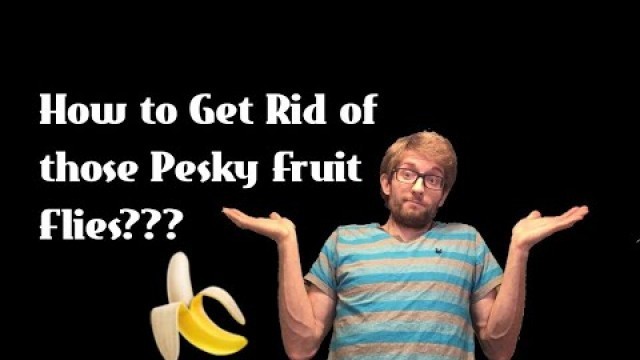 'How To Get Rid of those Pesky Fruit