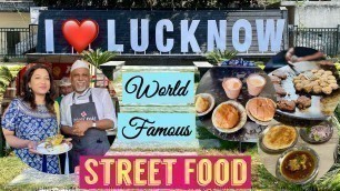 'Lucknow - A Food Paradise | 14 Must Try Street Food in Lucknow, UP | Staycation at Clarks Avadh'