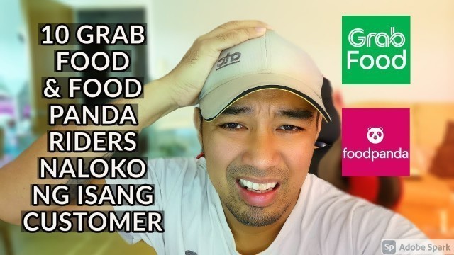 'GRAB FOOD AT FOOD PANDA DELIVERY RIDERS NALOKO SA LAS PINAS  | CUSTOMER NOT FOUND | RONSASTV'