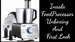 'INALSA INOX 1000 PLUS Food Processor Unboxing and Frist Look #foodprocessor Unboxing Video in Hindi'