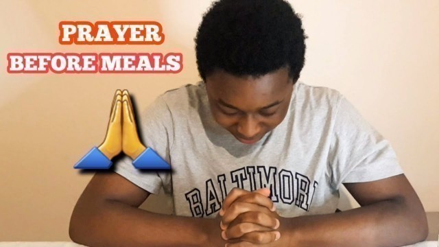 'PRAYER BEFORE MEALS| GRACE PRAYER BEFORE  EATING FOOD #shorts #shortsfired'