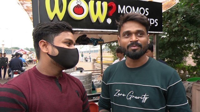 'Best Pav Bhaji in Lucknow || wow momos Street Food Chatori galli |AKASH GUPTA'