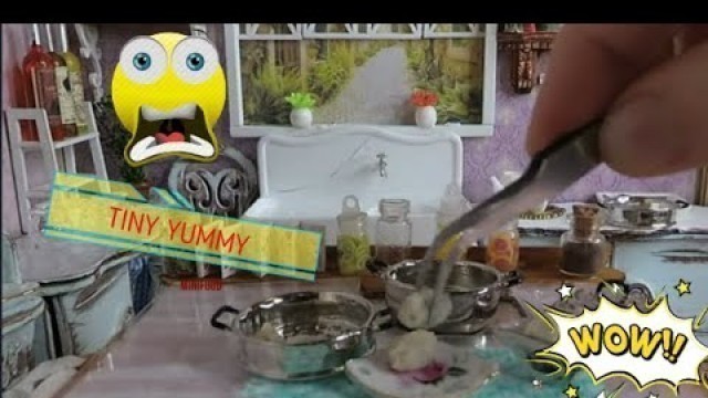 'Miniature Real Cooking | Tiny Dumplinds | Mini Food | Miniature cooking'