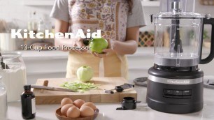 'Explore the KitchenAid 13 Cup Food Processor with Dicing Kit'