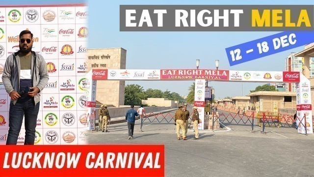 'Eat Right Mela & Food Carnival In lucknow 2021 | Walkathon Lucknow Carnival 2021 |Tafri Wale Laundey'