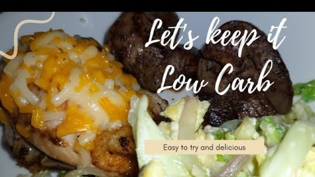 'Let\'s keep it Low Carb | Healthy Meal | LCIF way of eating | MaryJoyGalvez'