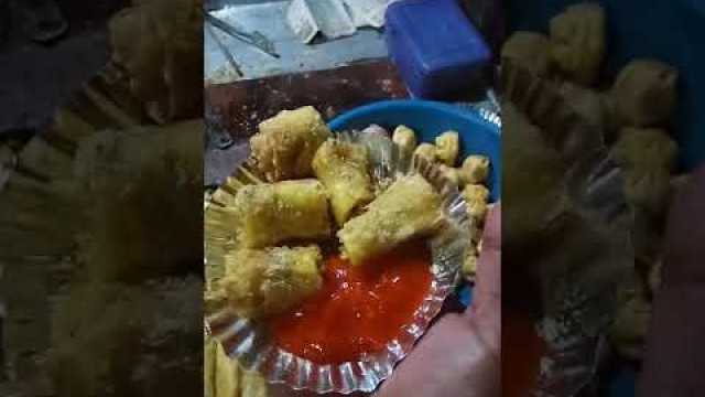 'Spring Roll Rs.15 Ki 1 Plate Lucknow Street Food #Shorts'