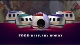 'Food Delivery Robot. P │軌道送餐機器人 │鴻匠科技 Hong Chiang Technology'