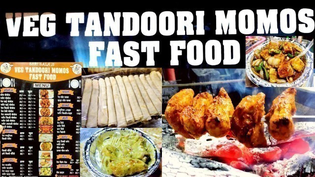 'Street food ki craving | Street fast food Aashiana Lucknow | Best Tandoori Momo'