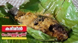 'Karimeen Pollichathu | കരിമീൻ വാഴയിലയിൽ പൊള്ളിച്ചത് | Homely Meals'