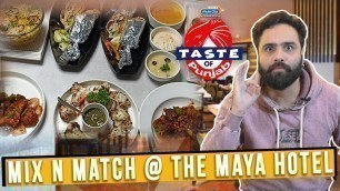 'Food Review - Taste Of Punjab Ft. Mix n Match @The Maya Hotel | RJ Himanshu | Radio City Jalandhar'